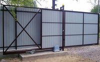 Откатные ворота: основные преимущества