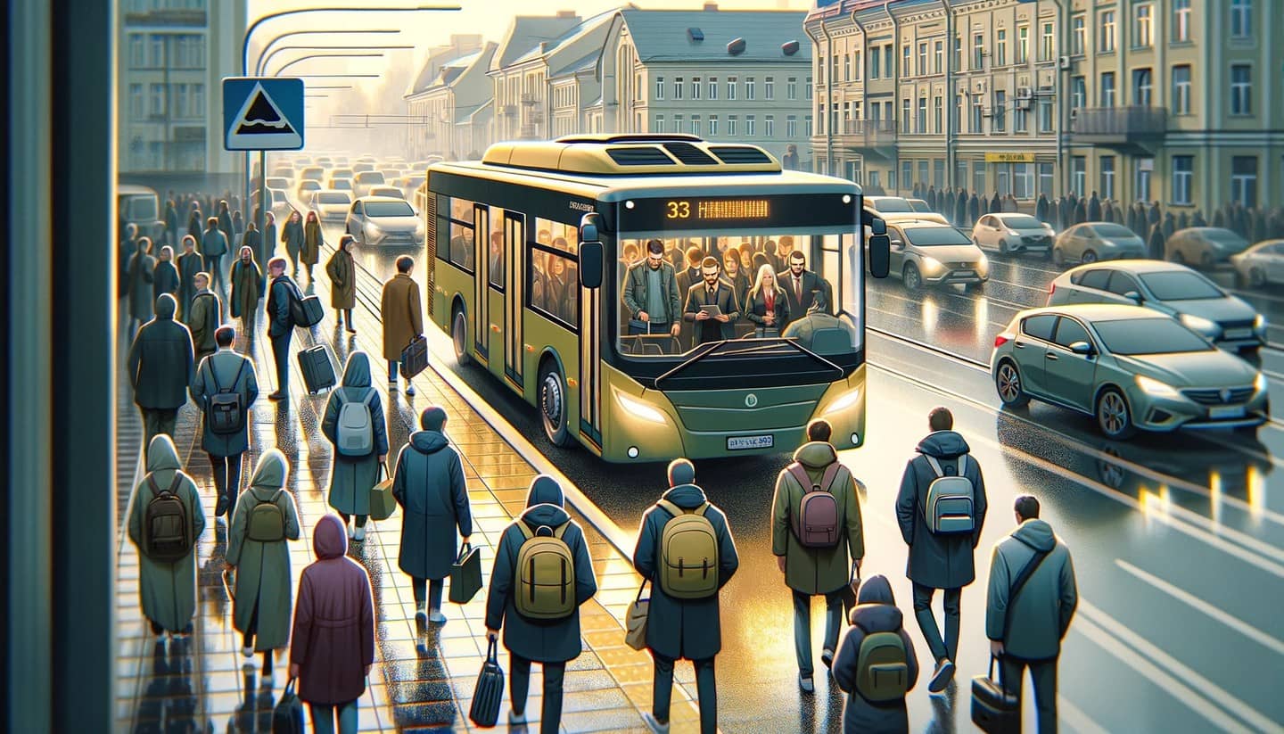 Как обходить автобус