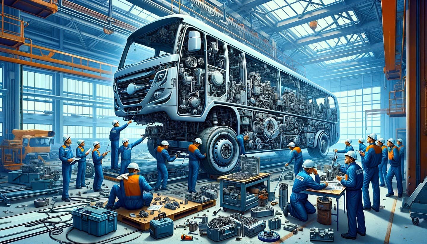 Как строят автобусы