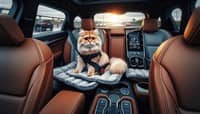 Статья Как приучить кота к путешествиям на машине