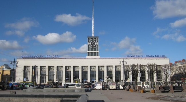 Финляндский вокзал Санкт-Петербург 