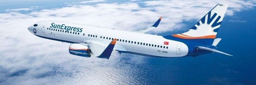 Самолет авиакомпании sunexpress