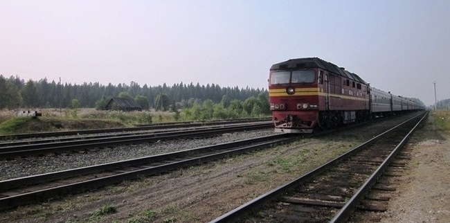 Полностью отменены поезда в Киров
