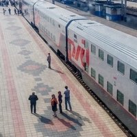 Туалет в двухэтажном поезде