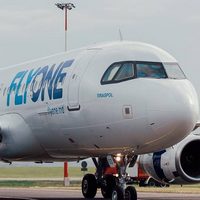 Молдавская авиакомпания "FlyOne"